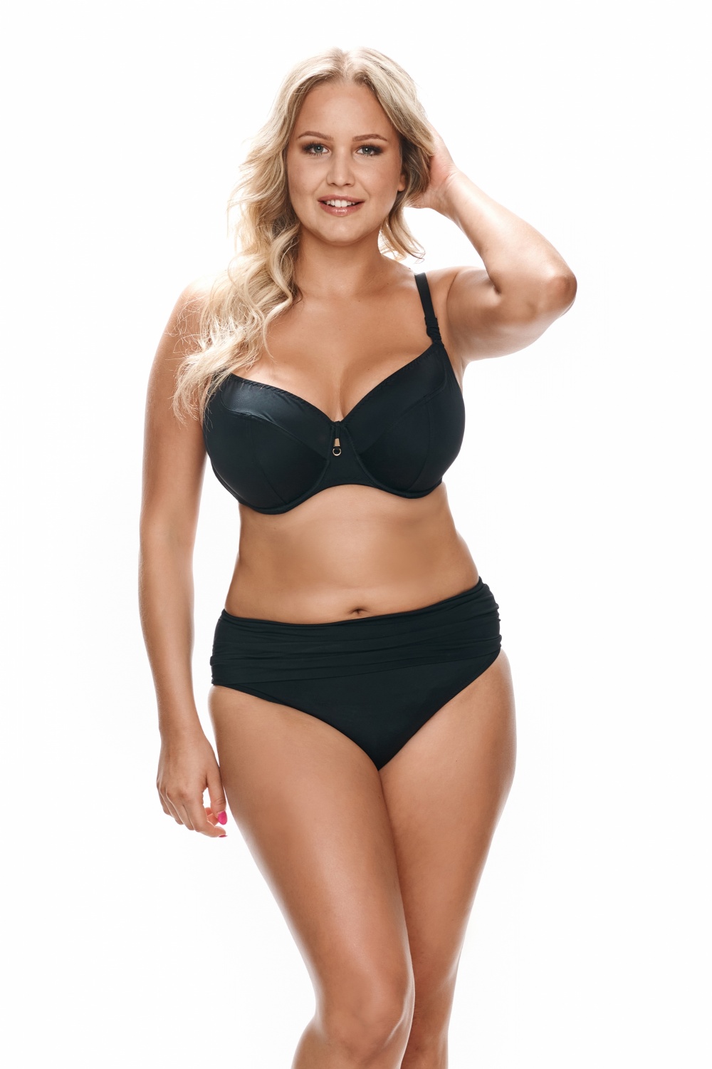  Swimming panties model 163851 Lupo Line  black