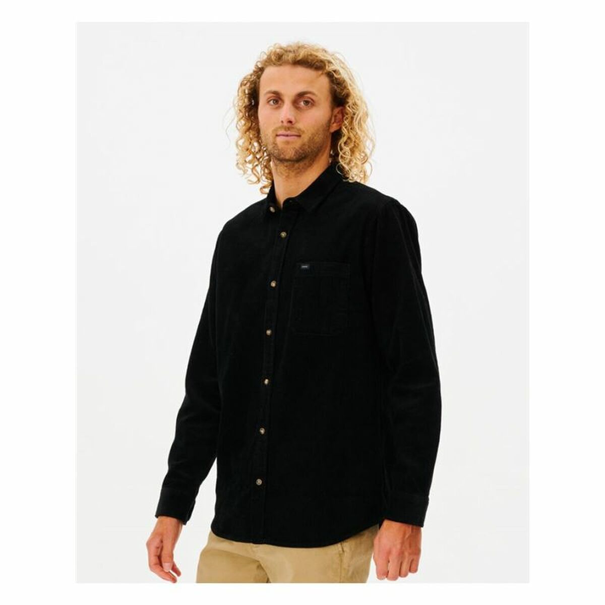 Men’s Long Sleeve Shirt Rip Curl State Corduroy