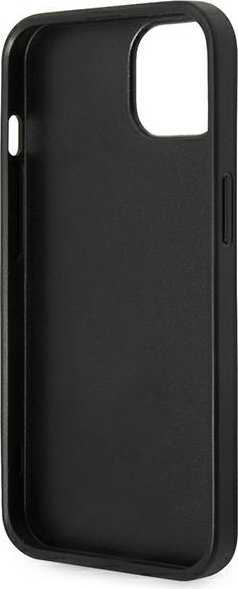 Karl Lagerfeld KLHCP14MSAPCHK Apple iPhone 14 Plus hardcase black Saffiano Choupette Head Patch