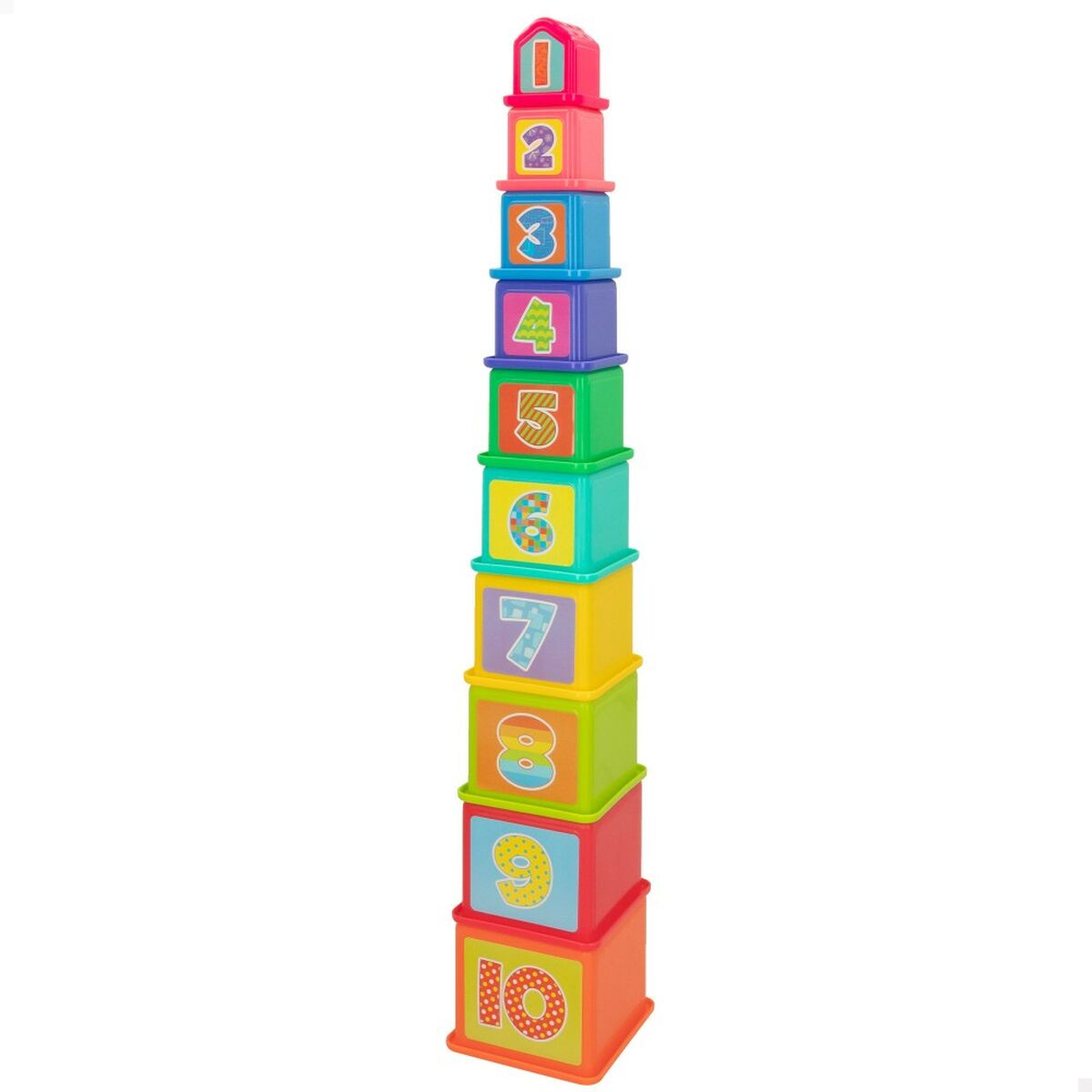 Klocki Segmentowe PlayGo 10,2 x 50,8 x 10,2 cm 4 Sztuk