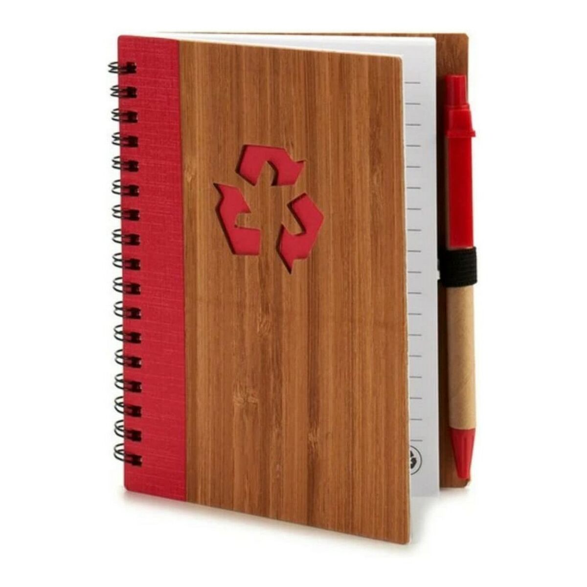 Spiral Notebook with Pen 8430852290649 Multicolour