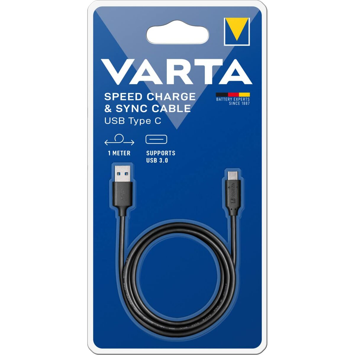 Kabel USB-C do USB Varta 57944101401 1 m