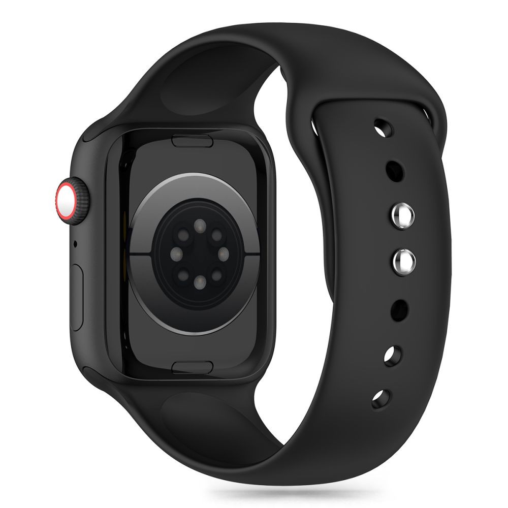 Tech-Protect Silicone Apple Watch 4/5/6/7/8/9/SE / Ultra 1/2 42/44/45/49mm Black