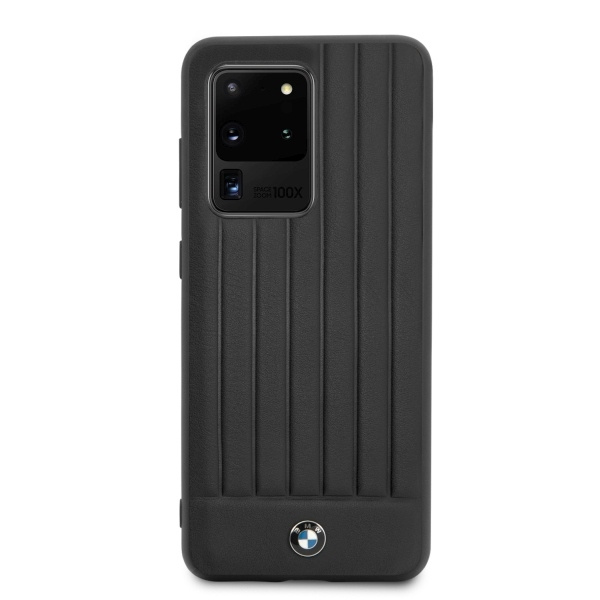BMW BMHCS69POCBK Samsung Galaxy S20 Ultra black hardcase Signature