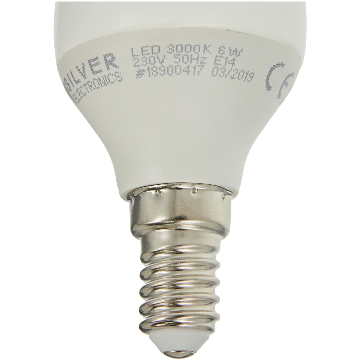 LED lamp Silver Electronics ESFERICA PEQUE White 6 W E14 960 lm (3000 K)