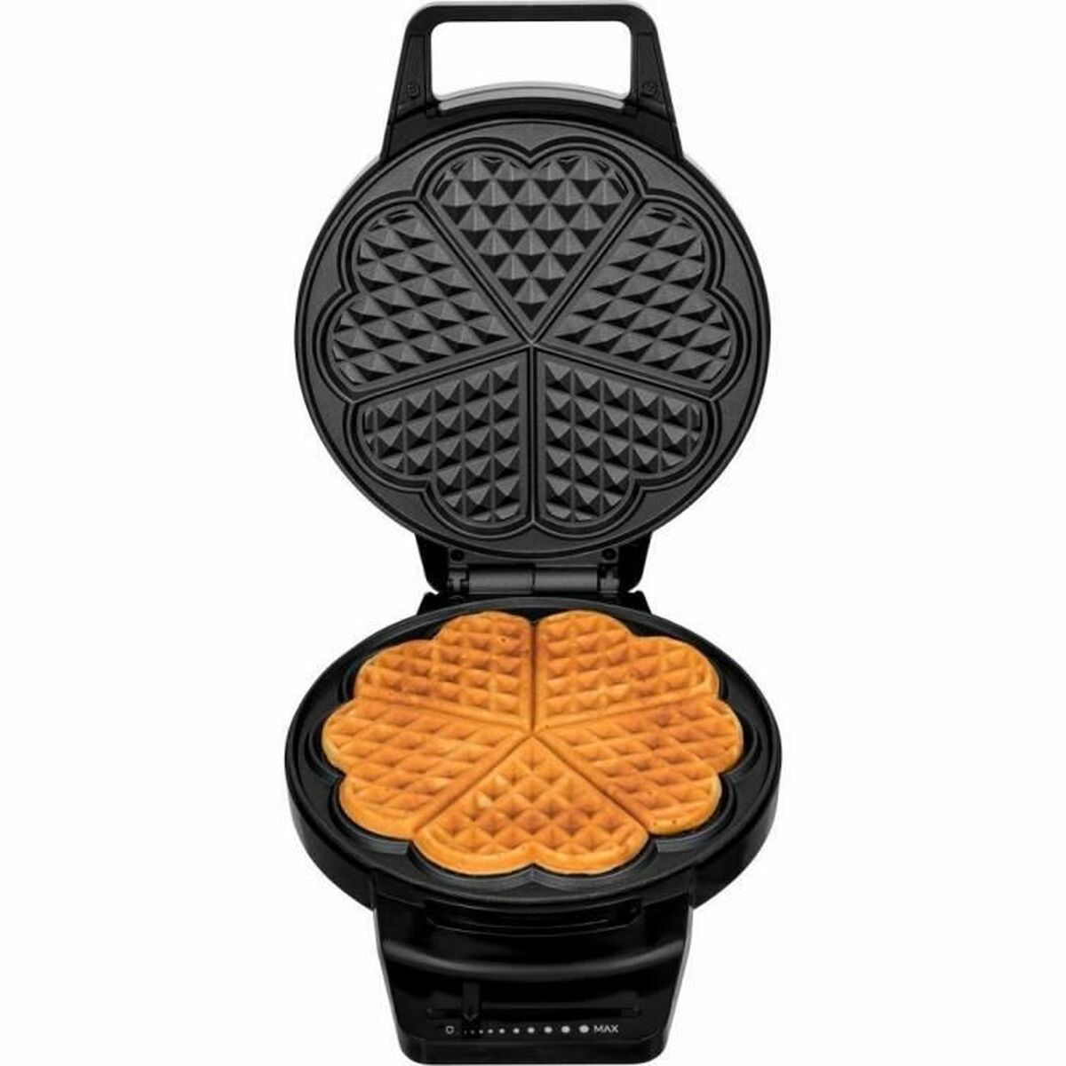 Waffle Maker Sencor SWF1010BK Black 1000 W