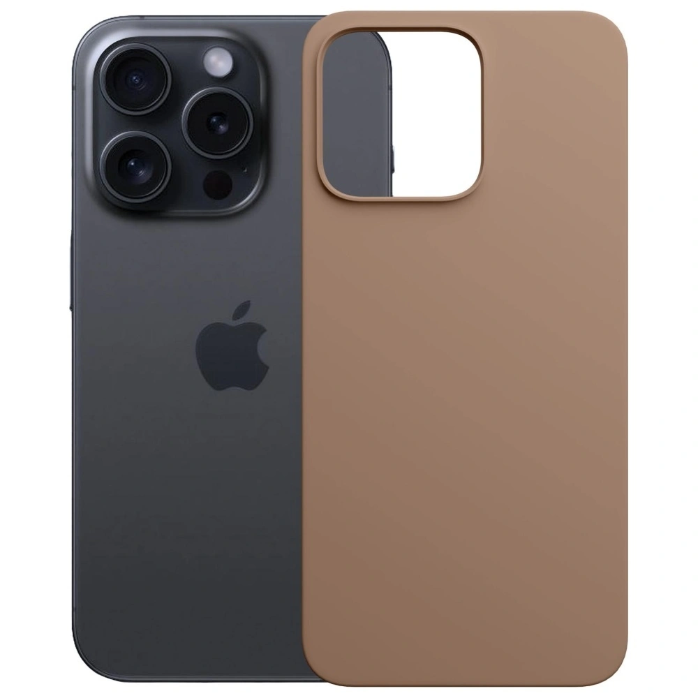 Etui 3MK Hardy MagSilicone do Apple iPhone 14 Pro Max ciemnozłoty