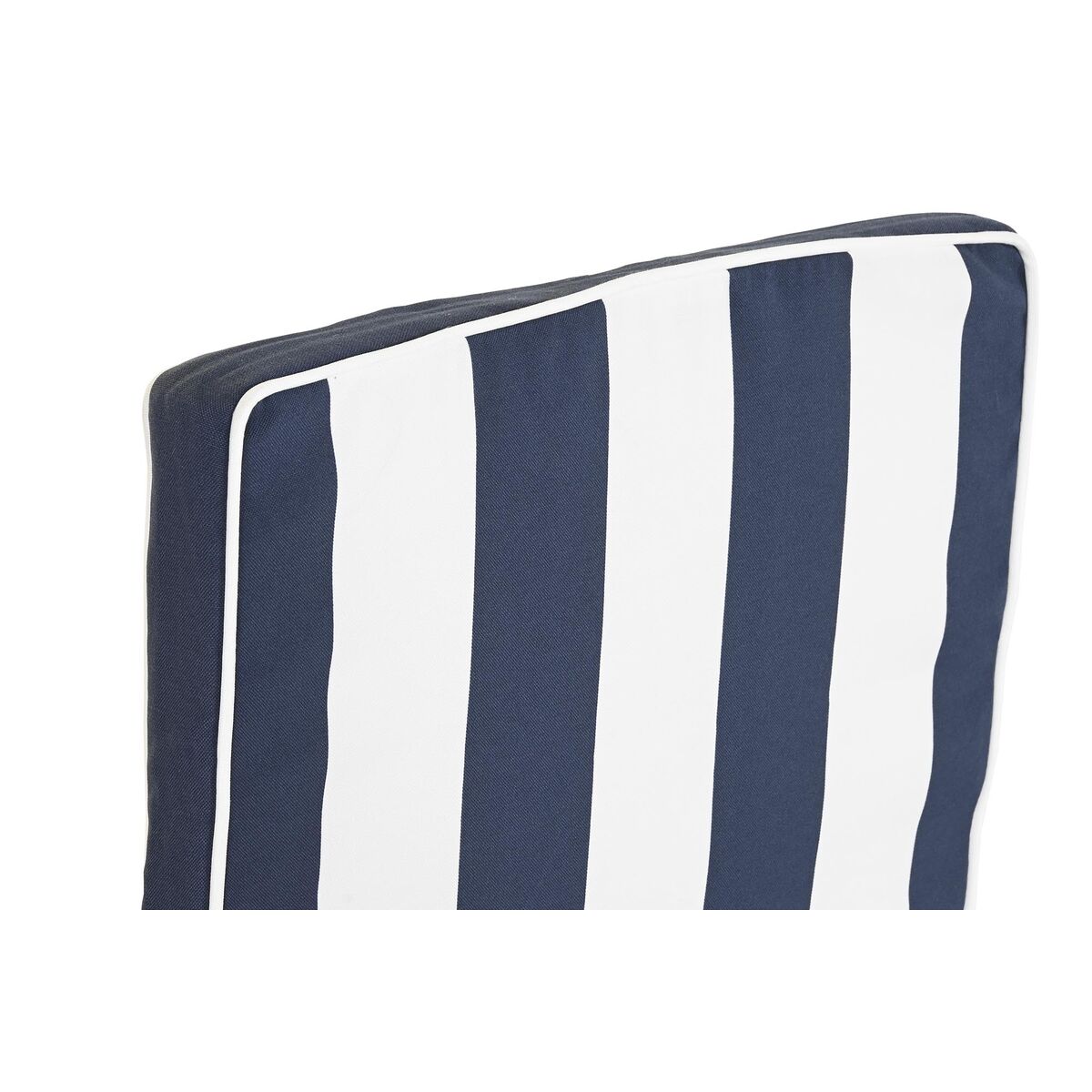 Kissen DKD Home Decor 42 x 4 x 115 cm Streifen Weiß Marineblau
