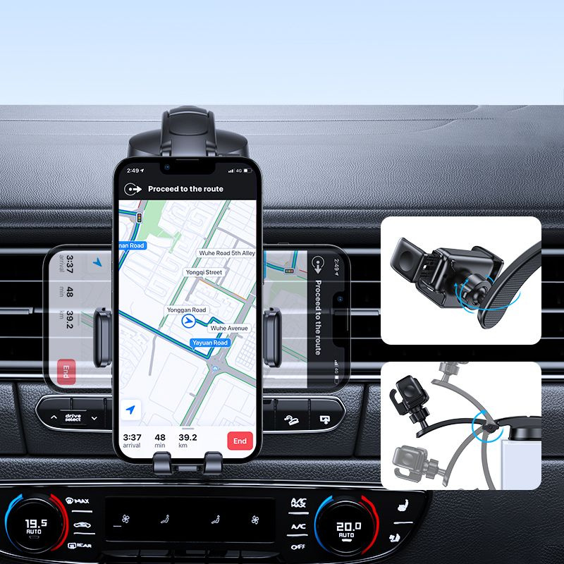Joyroom JR-ZS283 Dash & Windshield Car Mount Black