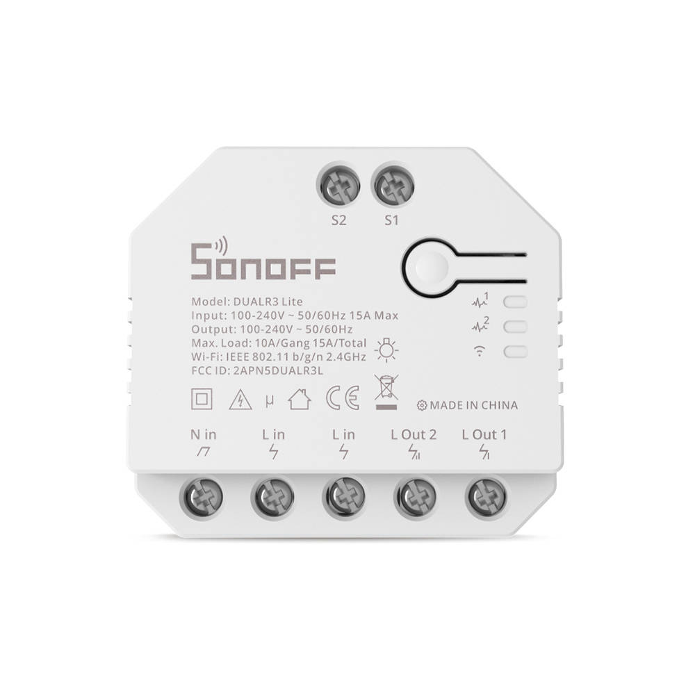 Smart Switch WiFi Sonoff Dual R3 Lite