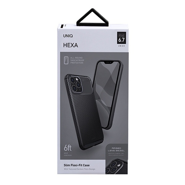 UNIQ Hexa Apple iPhone 12 Pro Max midnight black