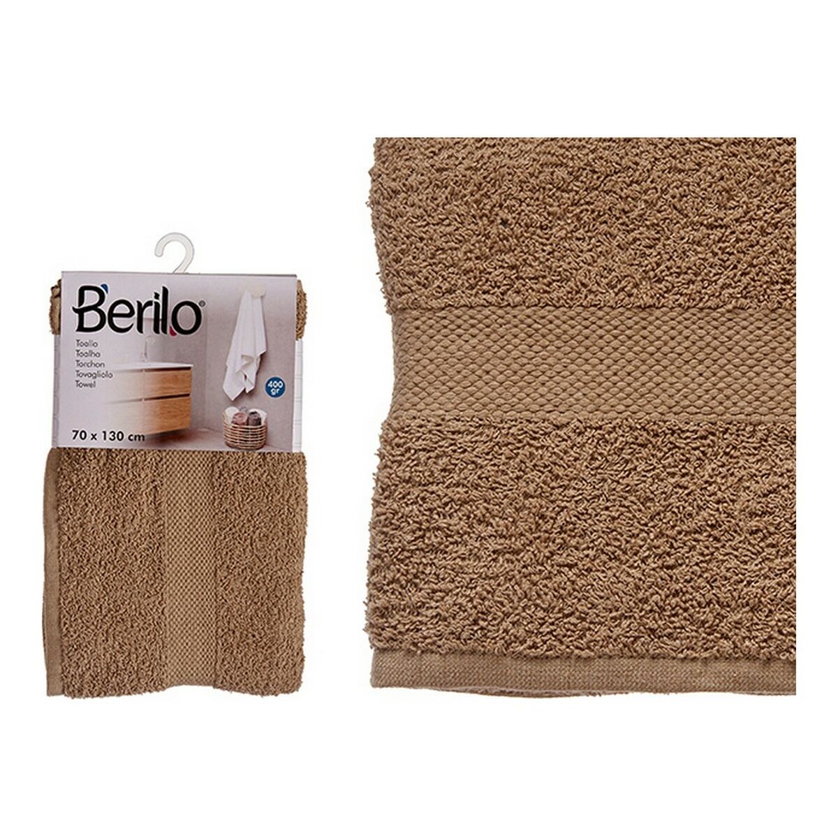 Bath towel Camel