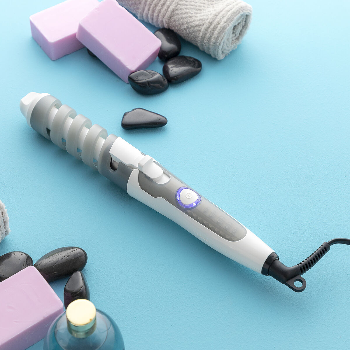 Ceramic Spiral Curling Iron Spihair InnovaGoods Ceramic Spiral Curling Iron Spihair InnovaGoods