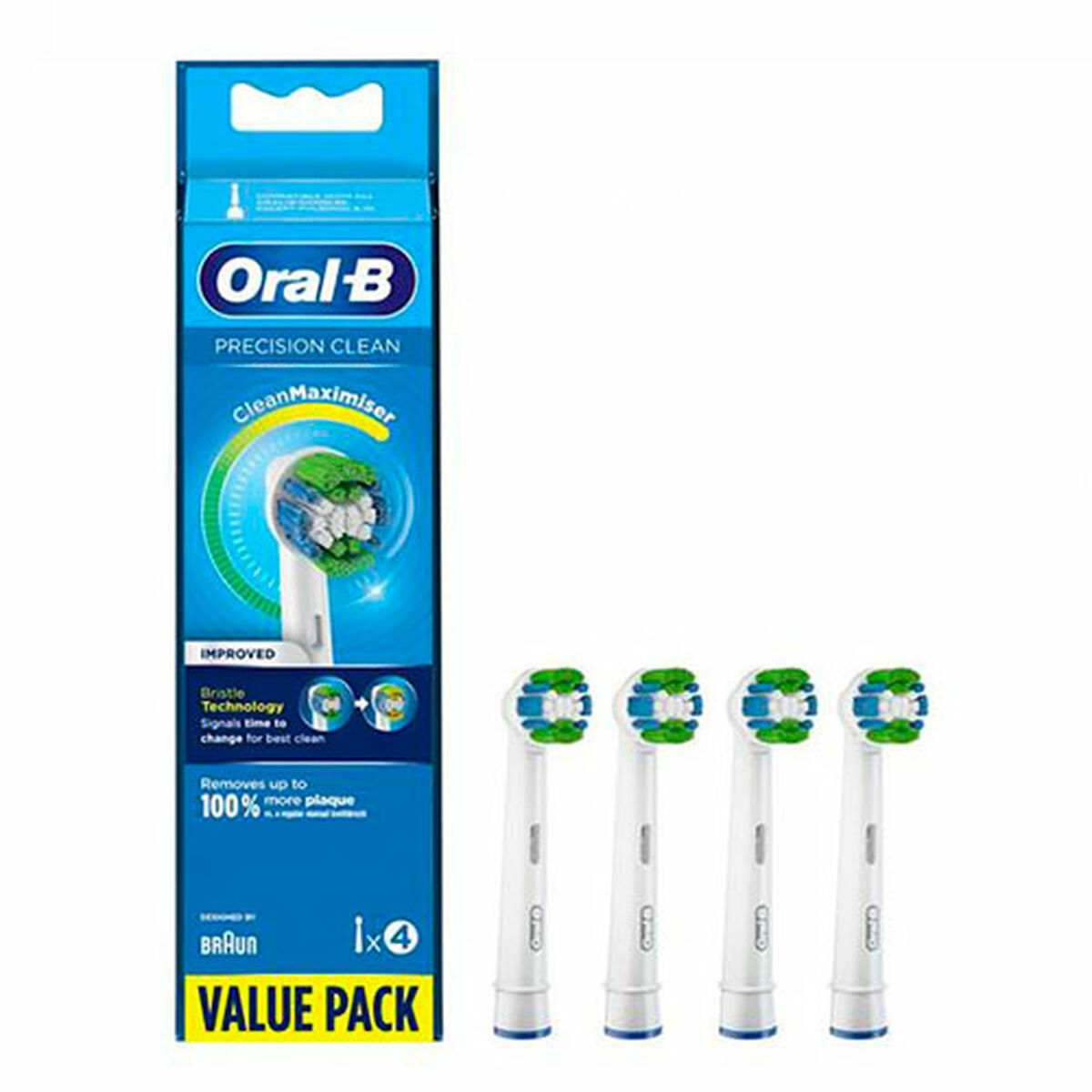 Replacement Head Oral-B Precision Clean 4 Units