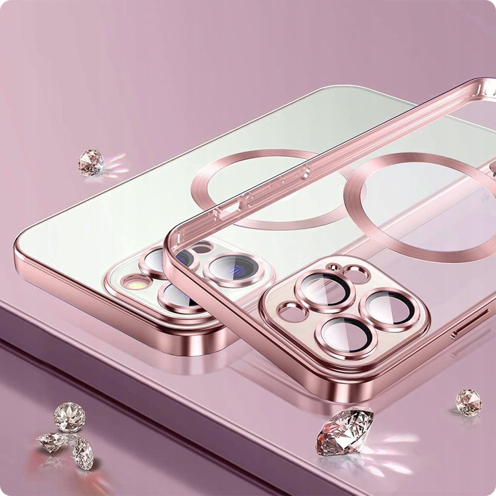 Tech-protect Magshine Magsafe Apple iPhone 15 Pro gold