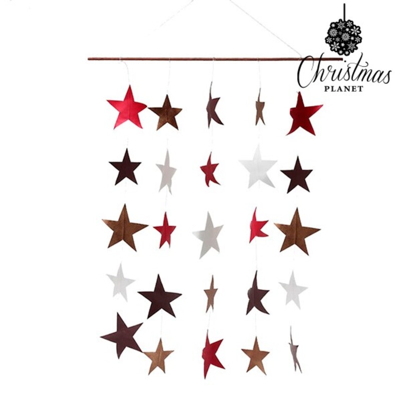 Hanging decoration Stars Christmas Red