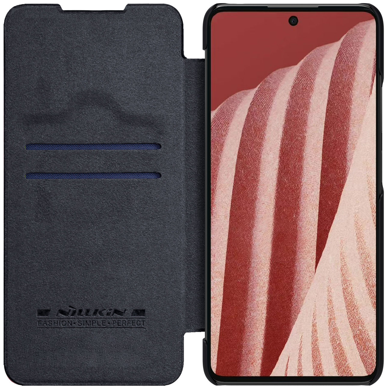 Nillkin Qin Samsung Galaxy A73 black