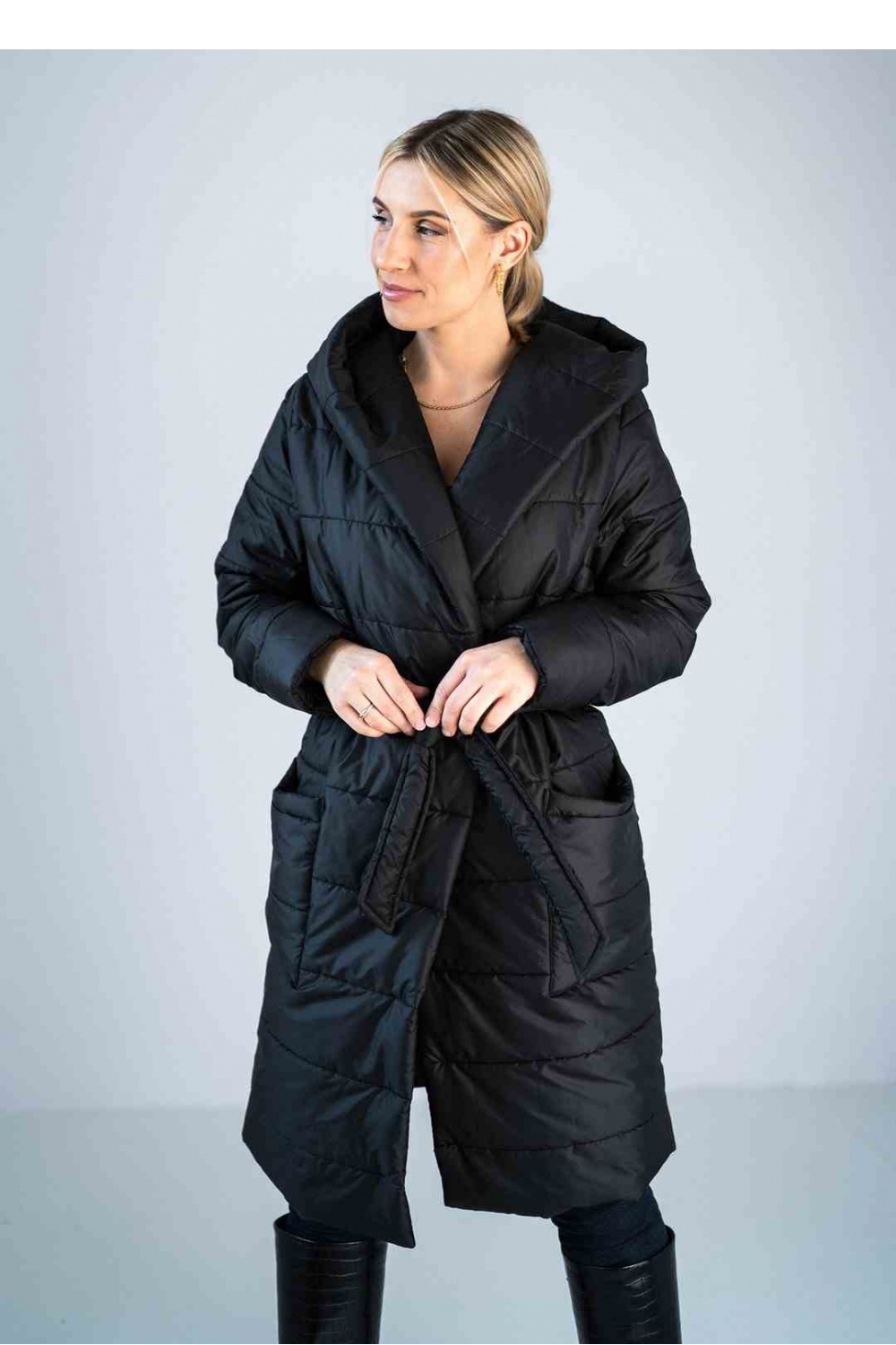  Coat model 174072 Figl  black