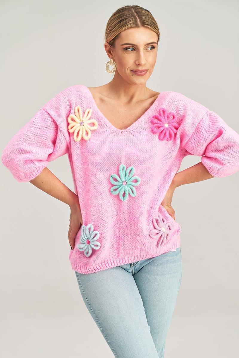  Jumper model 197348 Figl  pink