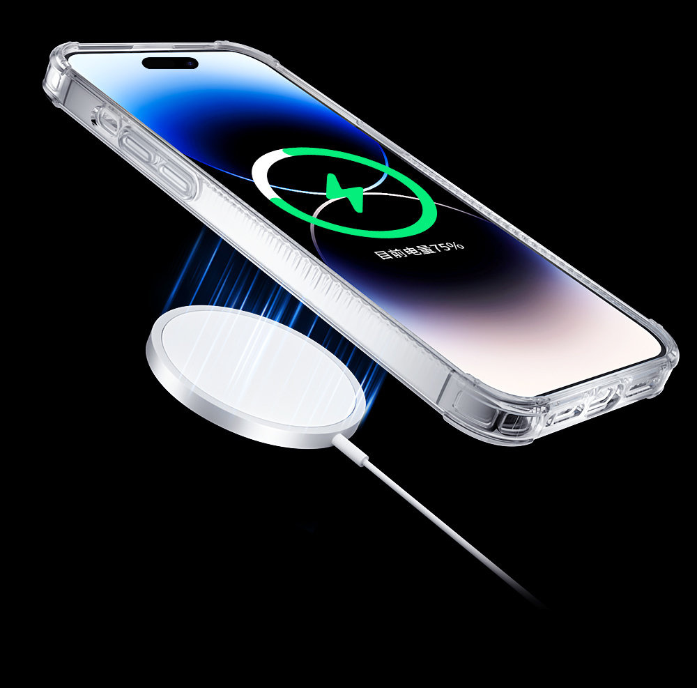 Kingxbar PQY Go Out MagSafe Apple iPhone 14 Plus silver