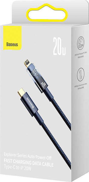 Baseus Explorer USB-C - Lightning Cable 20W 1m (blue)