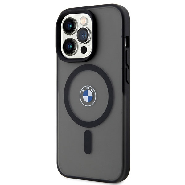 Etui BMW BMHMP14XDSLK iPhone 14 Pro Max 6.7" czarny/black hardcase Signature MagSafe