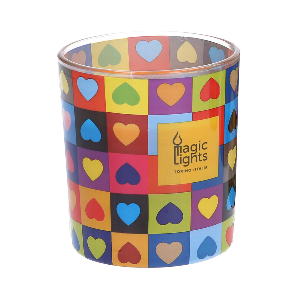 Candle Magic Lights Hearts (7,5 x 8,4 cm)