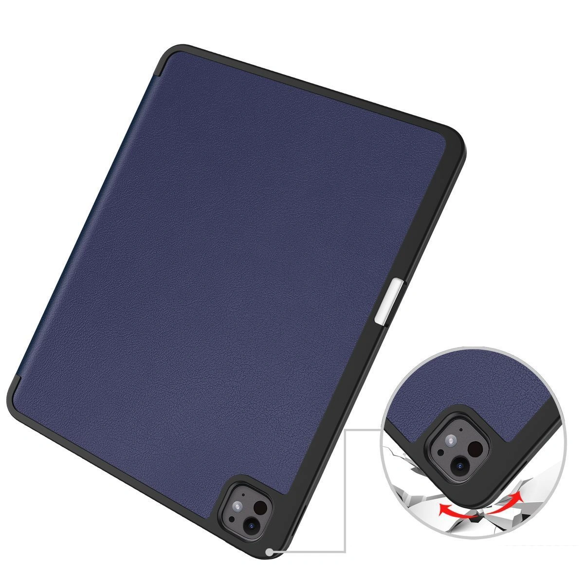 Bizon Case Tab Lizard Apple iPad Pro 13" 7 gen. 2024 navy blue