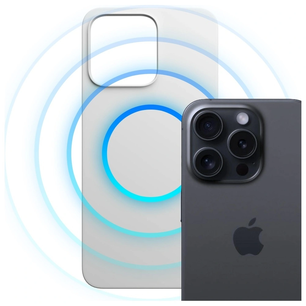 Etui 3MK Hardy MagSilicone do Apple iPhone 13 Pro srebrny