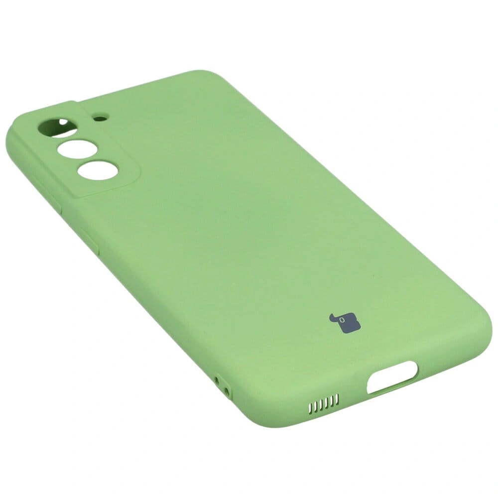 Bizon Case Silicone Samsung Galaxy S21 light green