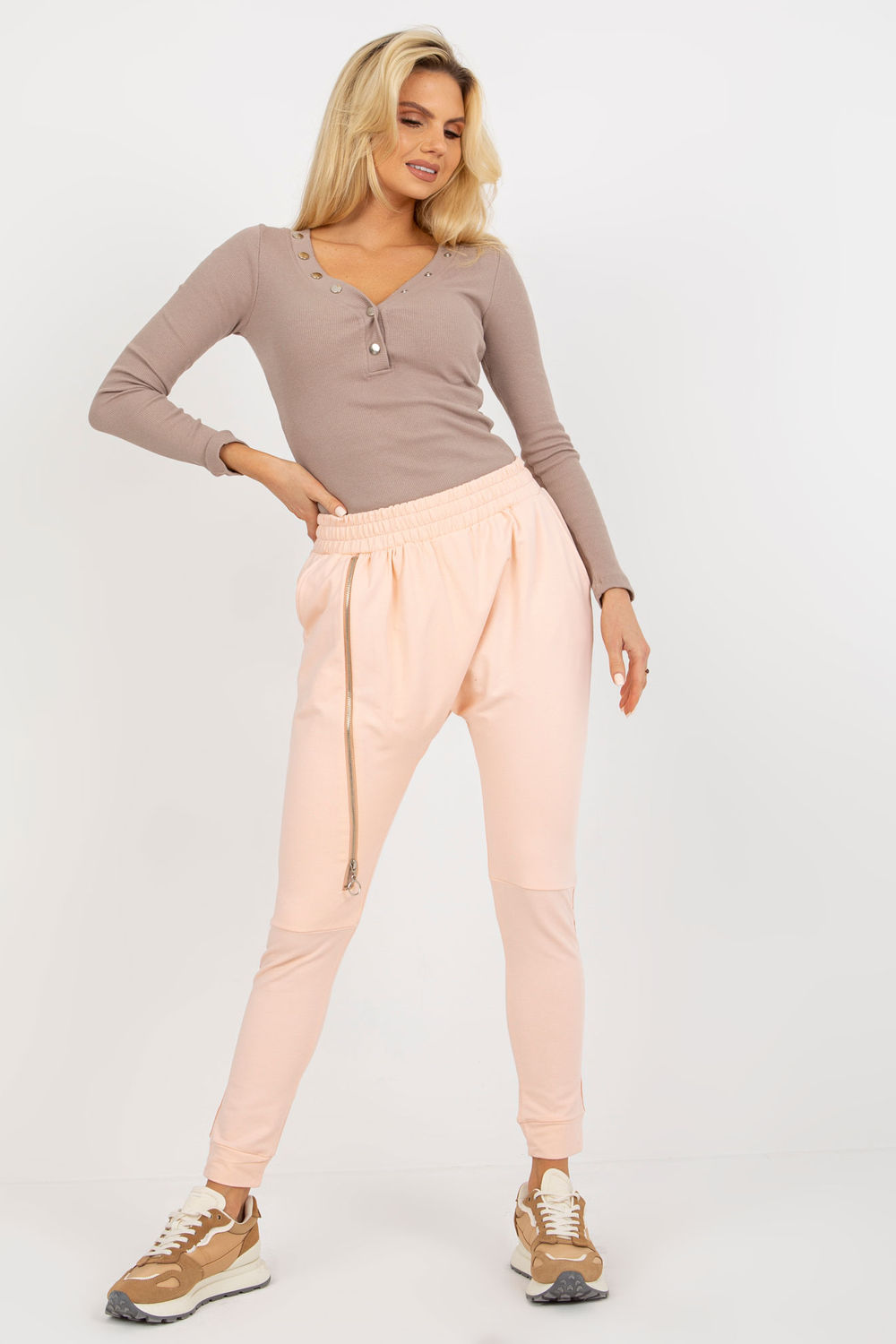  Tracksuit trousers model 174966 Ex Moda  pink