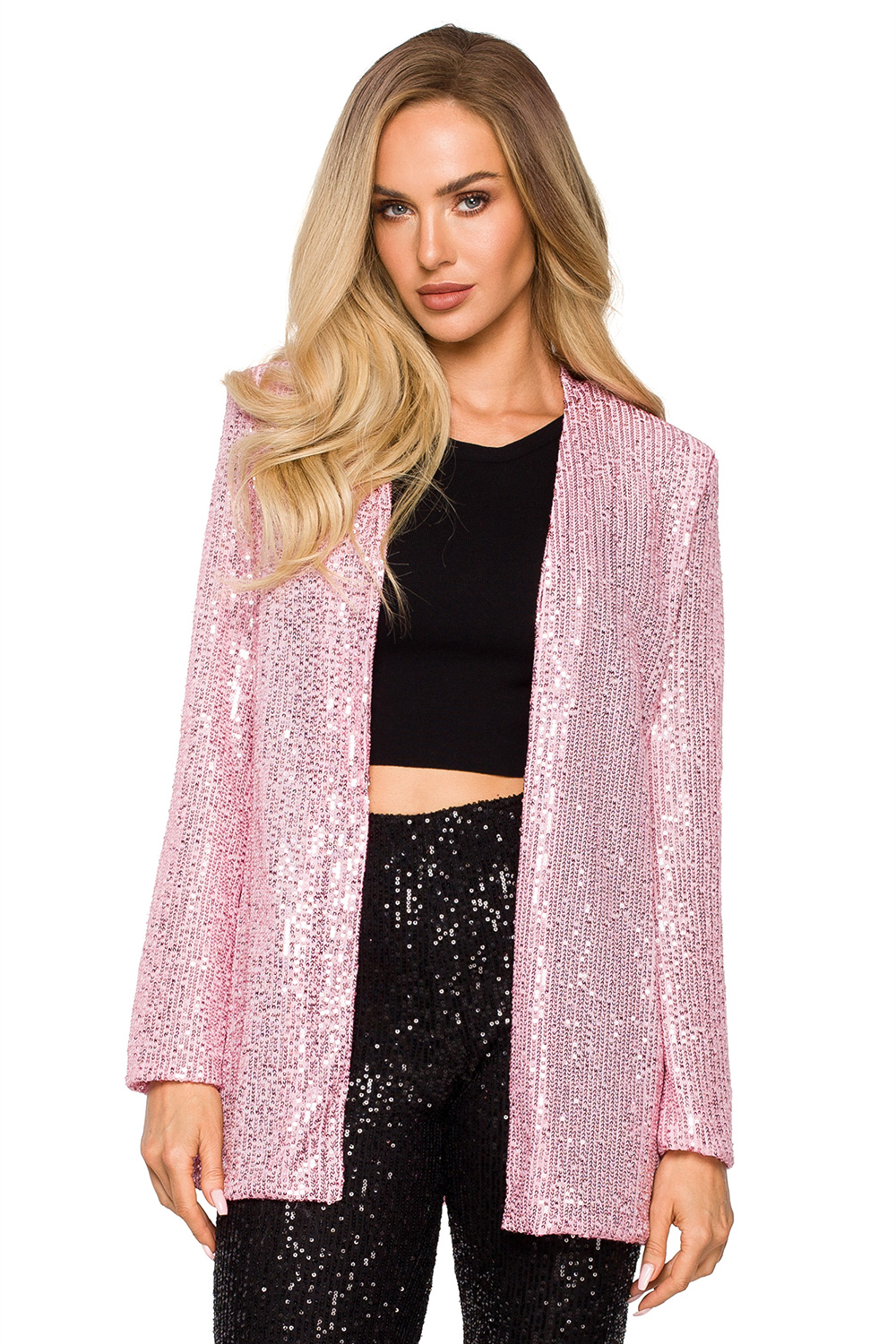 Jacket model 172368 Moe pink Ladies