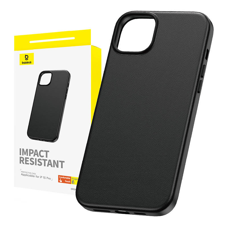 Baseus Fauxther Series Apple iPhone 15 Pro (black)