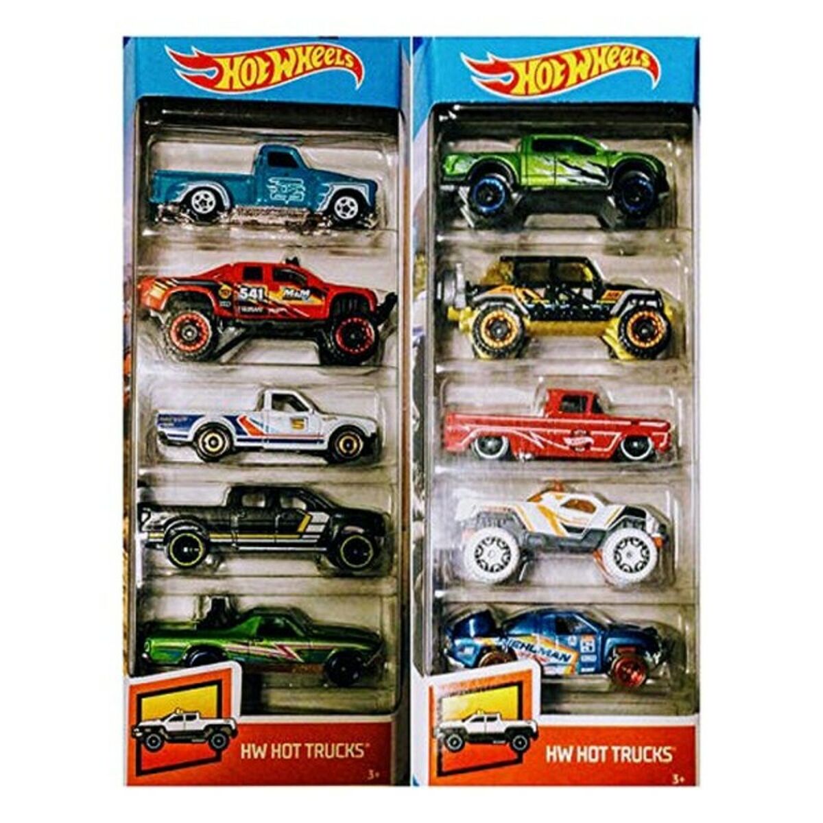 Set of 5 Cars Hot Wheels 1806