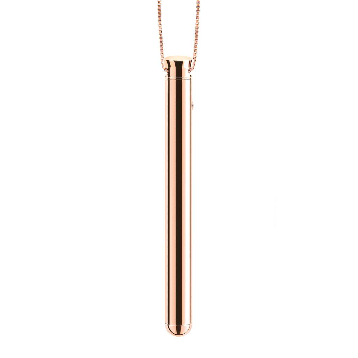 Bullet Vibrator Le Wand Necklace Pendant Rose Gold Bullet Vibrator Le Wand Necklace Pendant Rose Gold