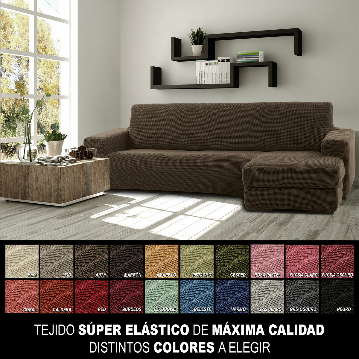 Chaise longue cover with short right arm Sofaskins NIAGARA 210 - 340 cm Chaise longue cover with short right arm Sofaskins NIAGARA 210 - 340 cm
