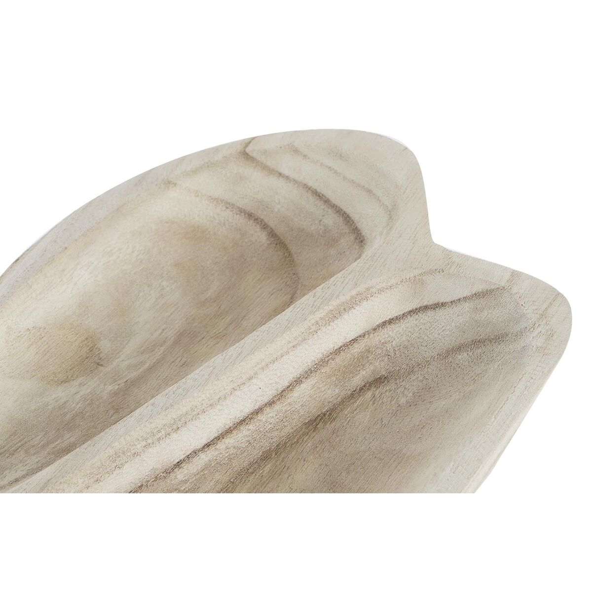 Snack tray DKD Home Decor 38 x 21 x 5 cm 30 x 21 x 5 cm Natural Light brown Tropical
