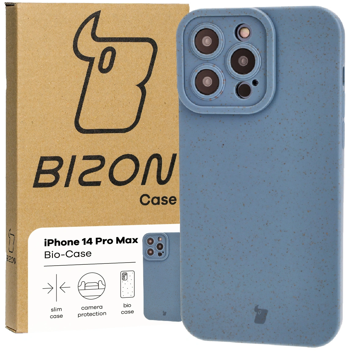 Bizon Bio-Case Apple iPhone 14 Pro Max blue
