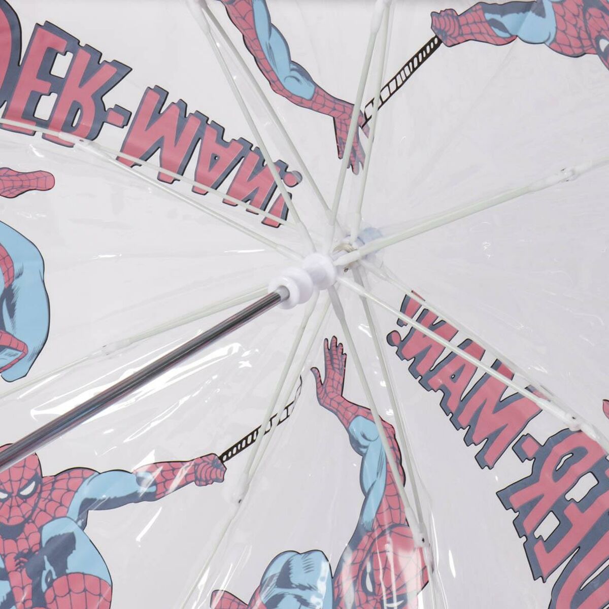 Parasol Spiderman Niebieski Ø 71 cm Czerwony