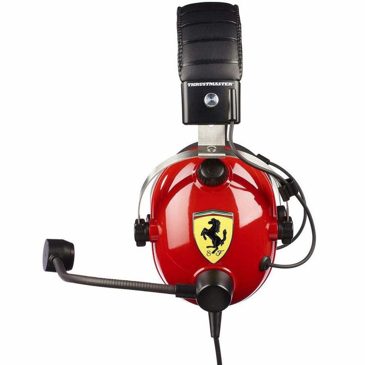 Słuchawki z Mikrofonem Gaming Thrustmaster T.Racing Scuderia Ferrari Edition-DTS Czerwony