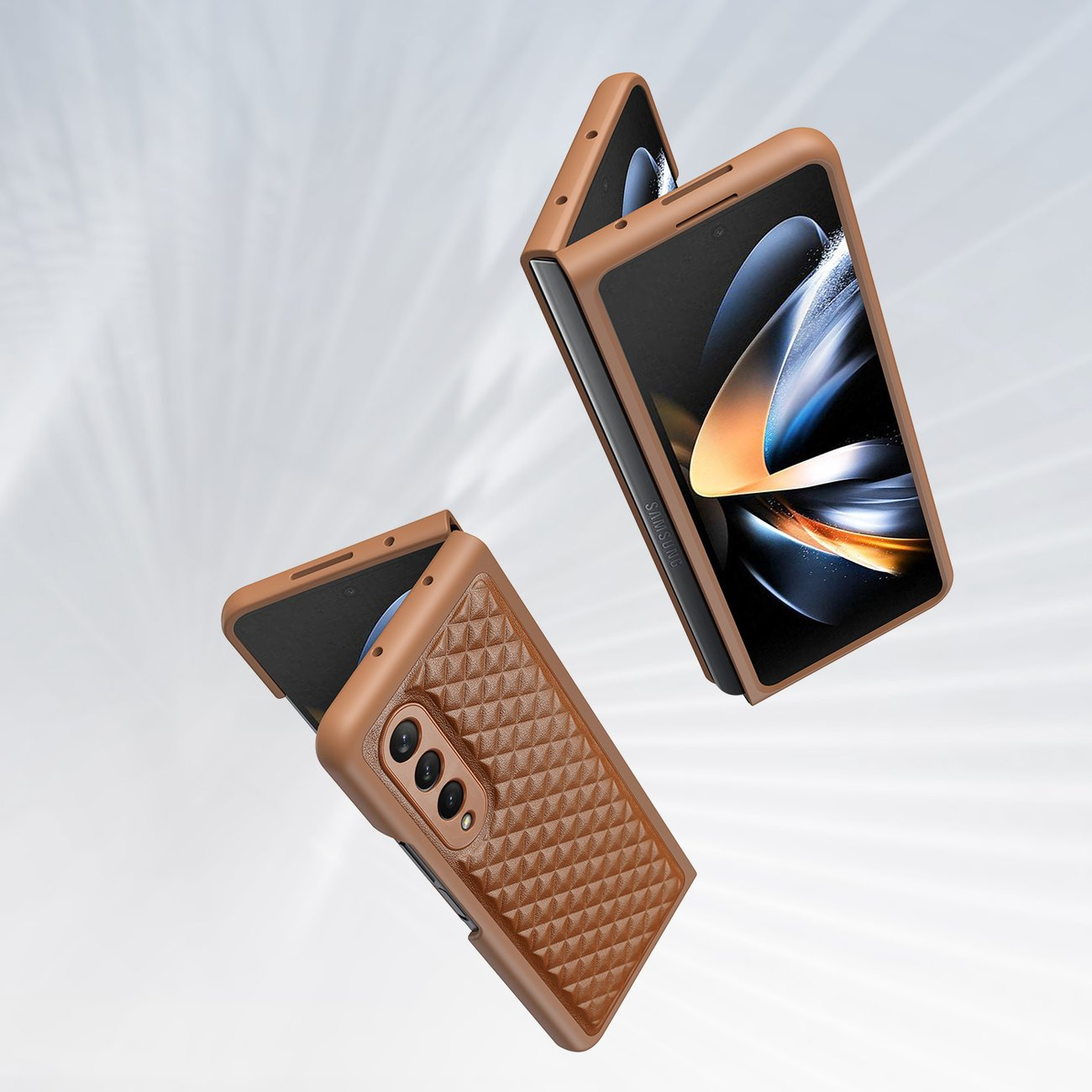 Dux Ducis Venice Samsung Galaxy Z Fold 4 brown