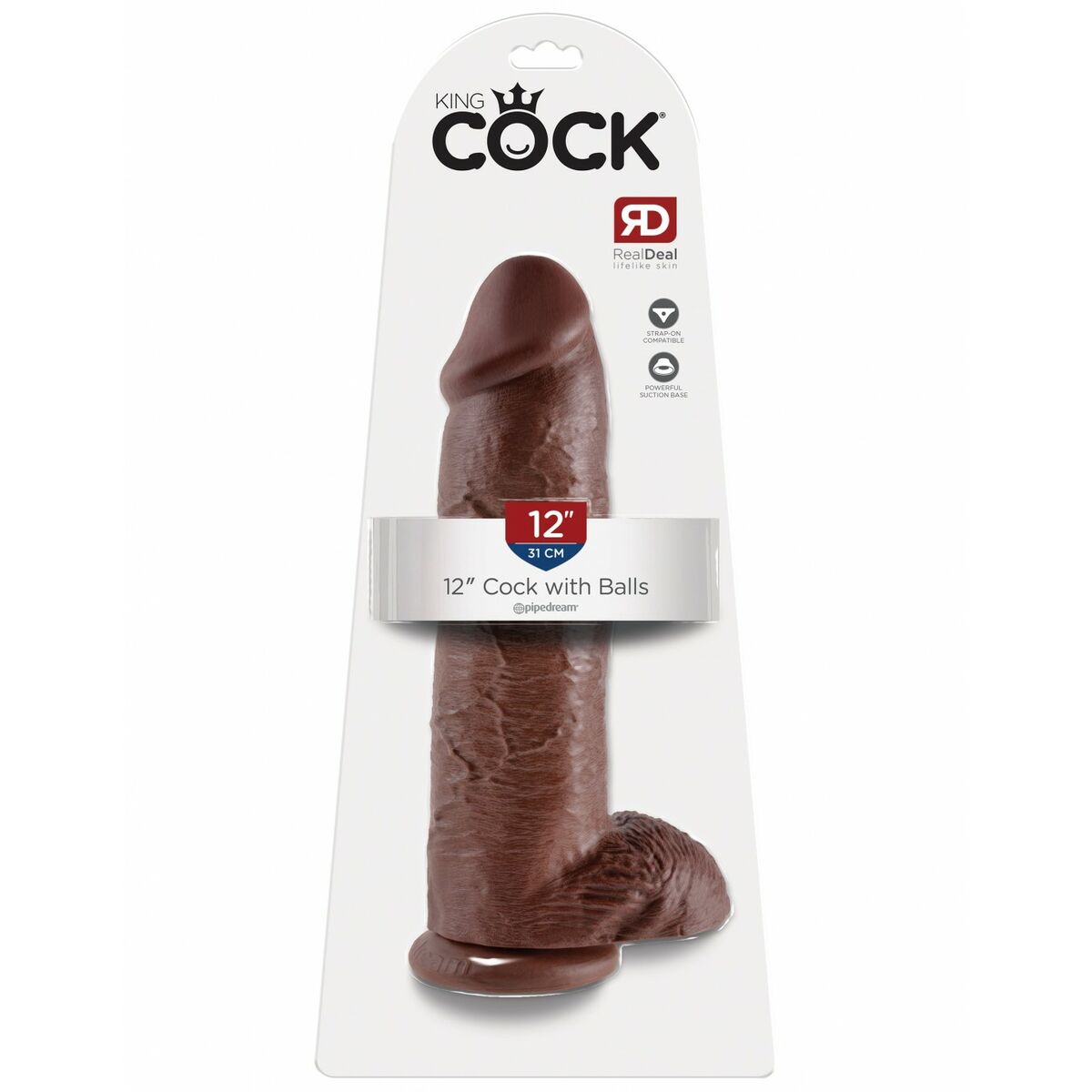 Realistic Dildo Pipedream - King Cock