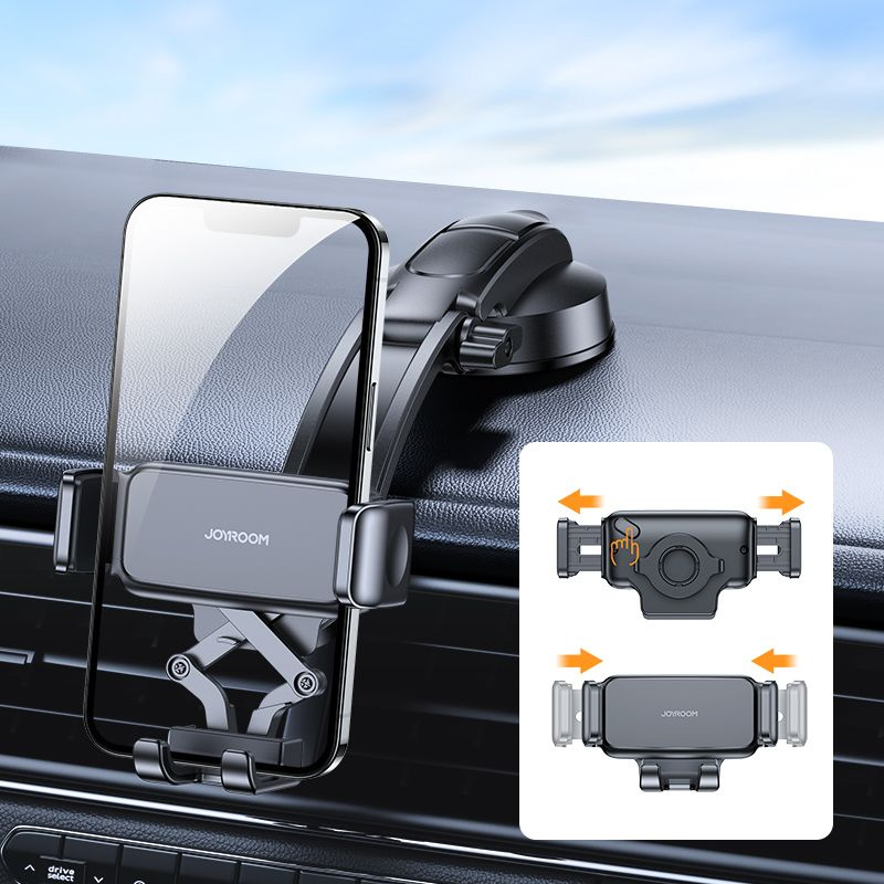 Joyroom JR-ZS283 Dash & Windshield Car Mount Black