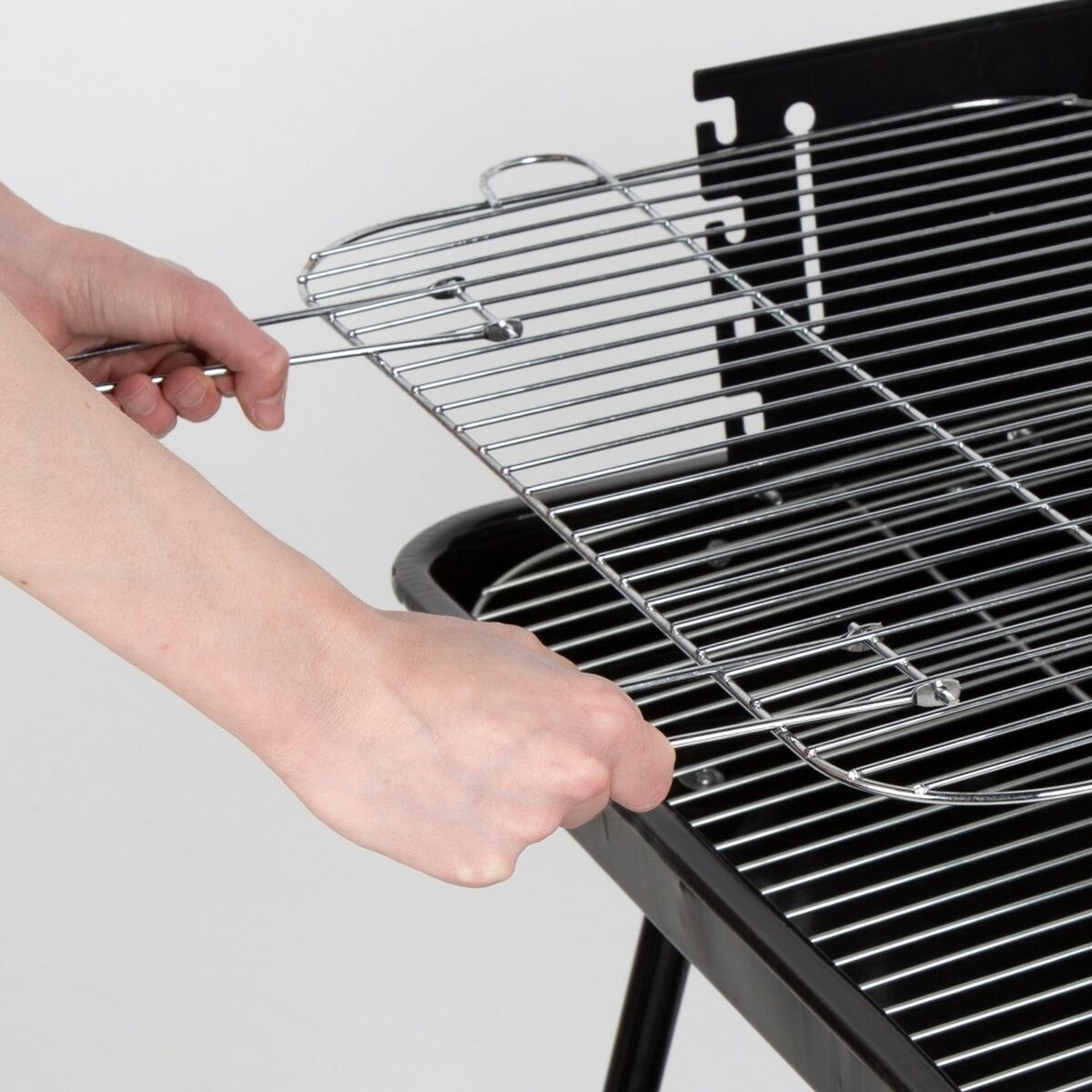 Barbecue Portable Aktive Stainless steel Steel 55 x 82 x 43 cm