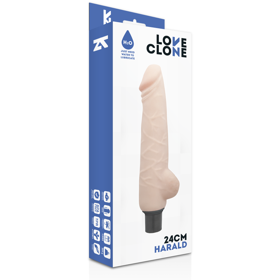 LOVECLONE HARALD  SELF LUBRICATION DONG FLESH 24CM