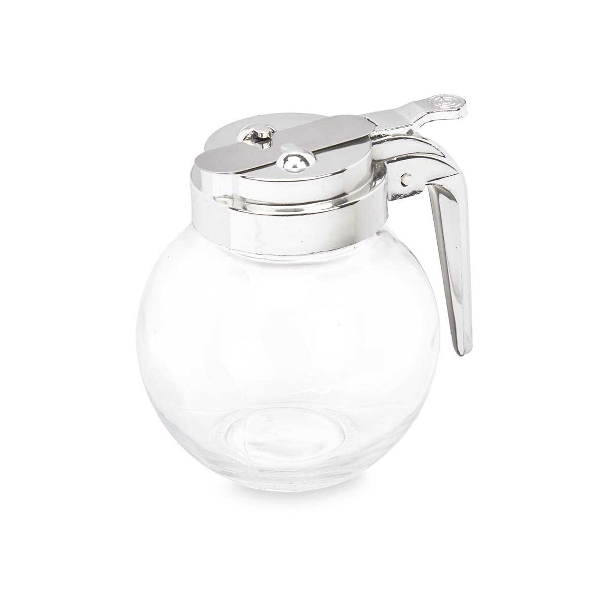 Honeypot Transparent Glass 10,3 x 10 x 9 cm (24 Units)