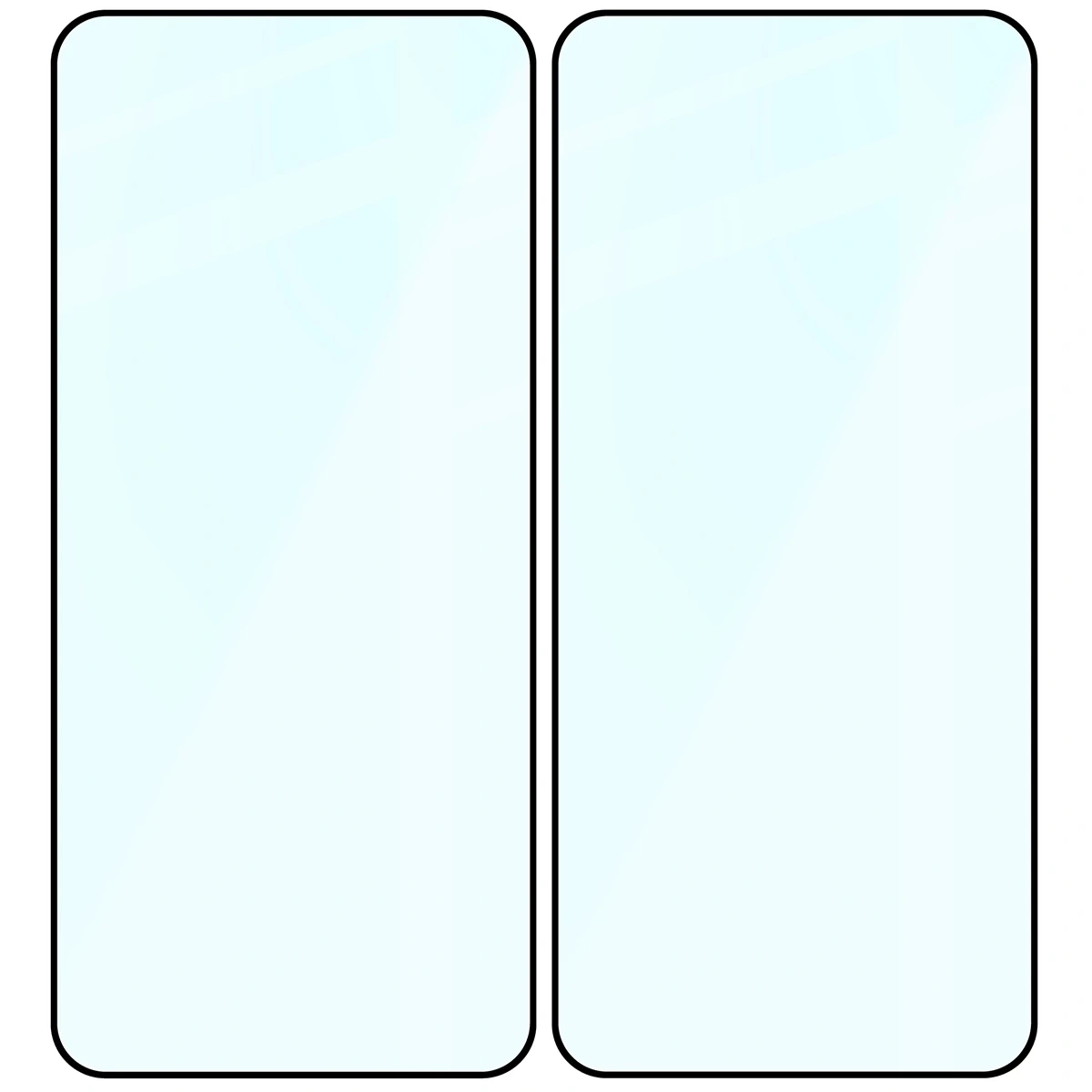 Szkło hartowane Bizon Glass Edge Duo do Xiaomi 13 czarna ramka [2 PACK]