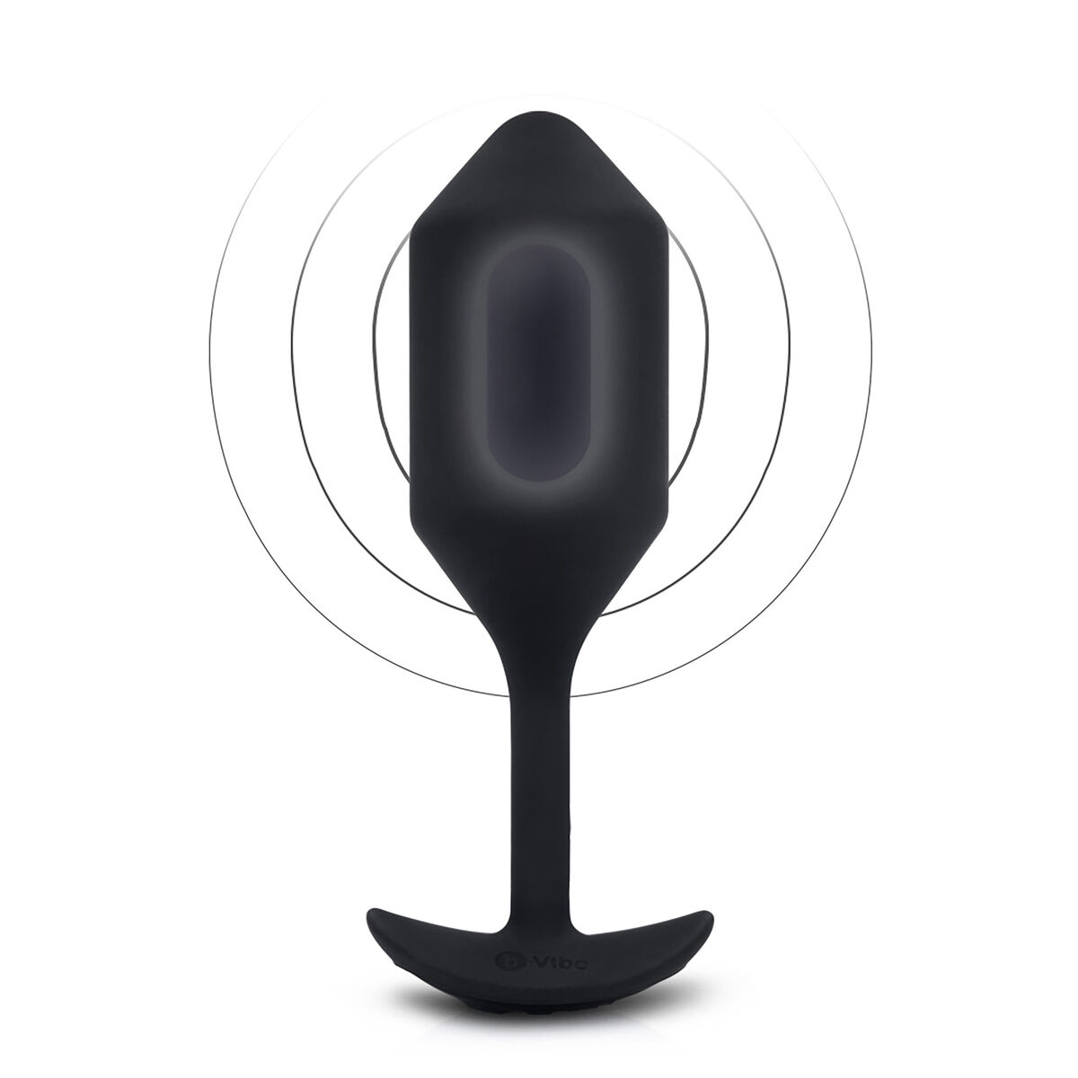 Snug XL Anal Plug B-Vibe Vibrating Black