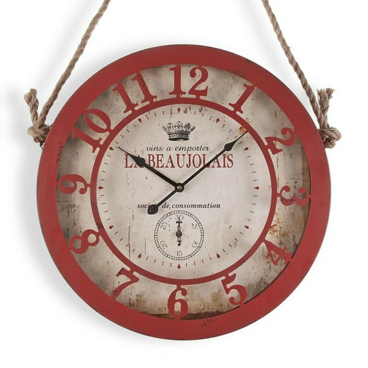 Zegar Ścienny Versa Metal (Ø 50 cm)