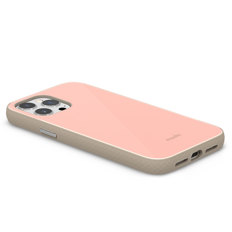 Moshi iGlaze Apple iPhone 13 Pro Max (system SnapTo) (Dahlia Pink)